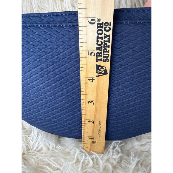 NWT The Sak Tess Navy Blue Quilted Recycled Polyester Crossbody Bag Travel Beach - Picture 6 of 11